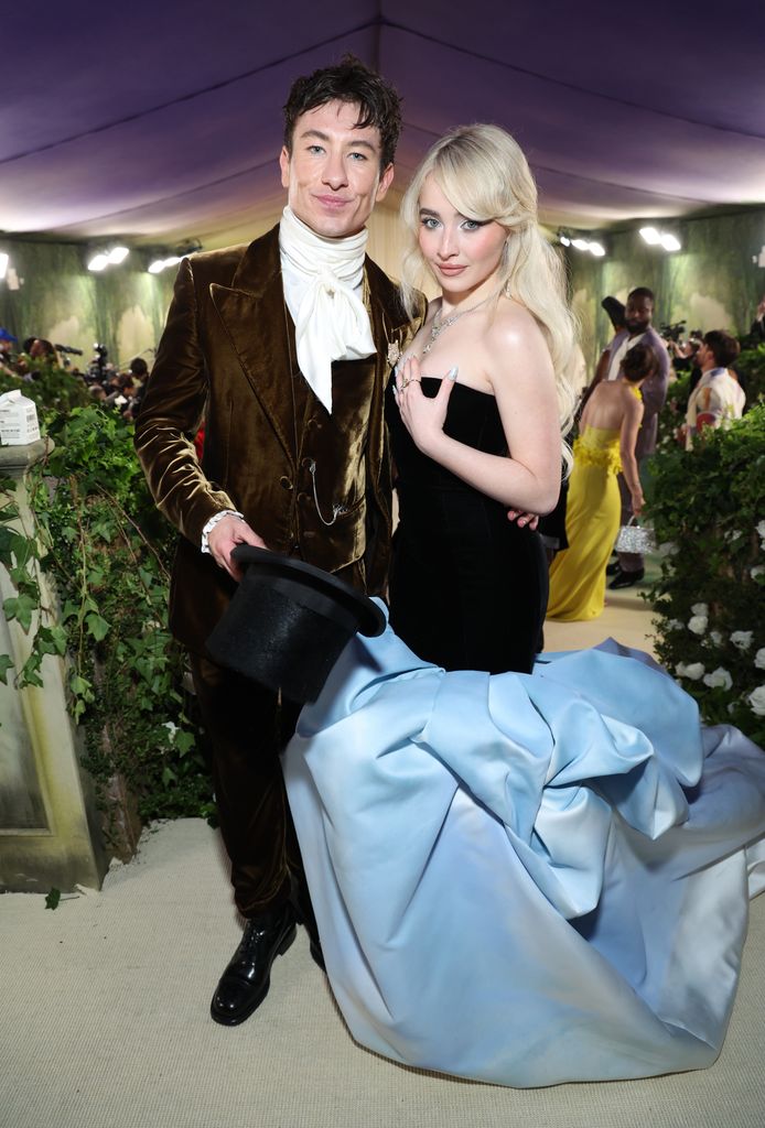 Barry Keoghan and Sabrina Carpenter attend The 2024 Met Gala 