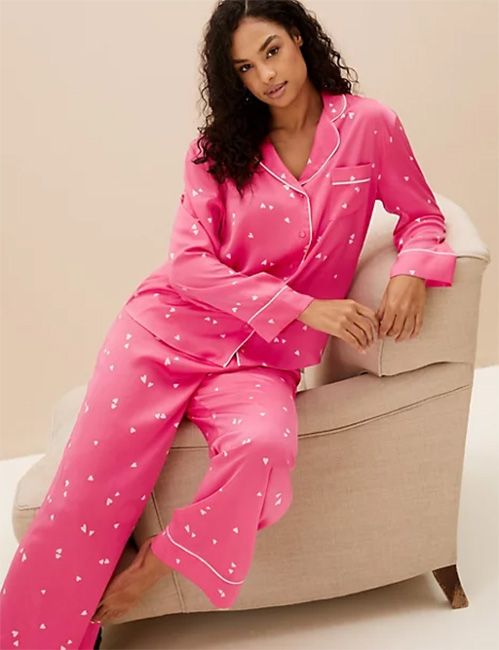 M&S Heart Pyjamas