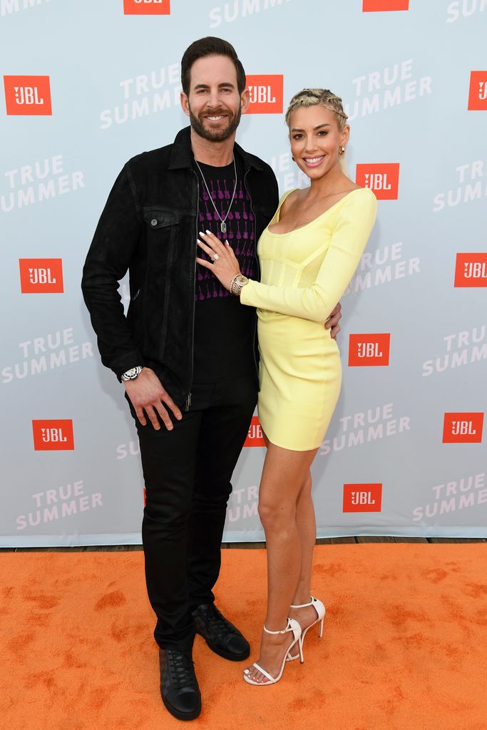 Tarek El Moussa and Heather Rae Young walk the red carpet at the JBL True Summer event. The exclusive event featured performances by DJ Sophia Eris, Bebe Rexha, and Jason Derulo. JBL is celebrating the return of live music with a donation to the National 