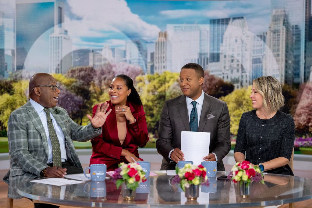 TODAY -- Pictured: Al Roker, Sheinelle Jones, Craig Melvin and Dylan Dreyer on Tuesday, April 2, 2024 -- (Photo by: Nathan Congleton/NBC via Getty Images)