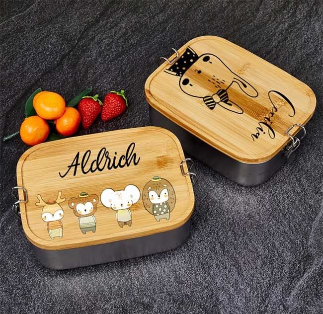 etsy personalised lunch box