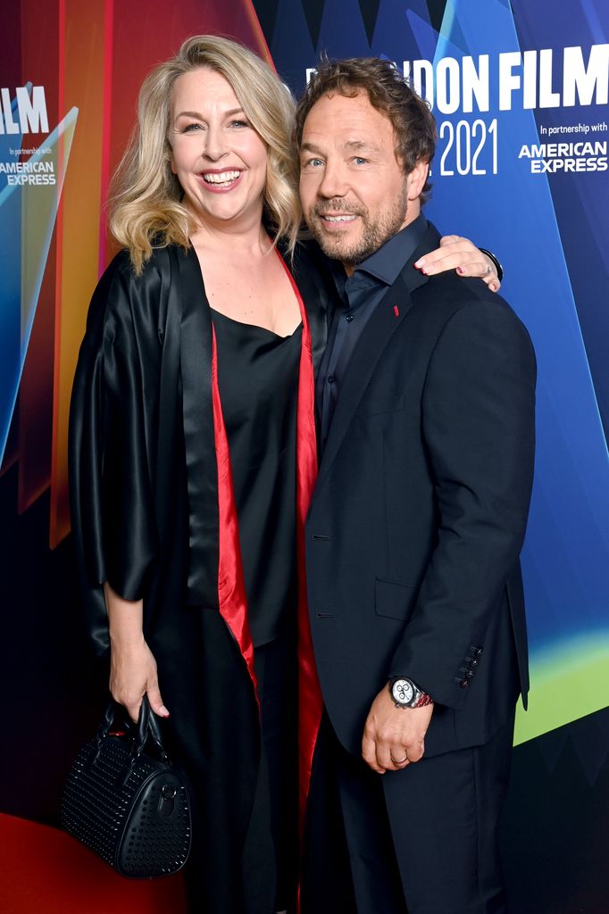 Hannah Walters and Stephen Graham at the UK premiere of the Boiling Point film