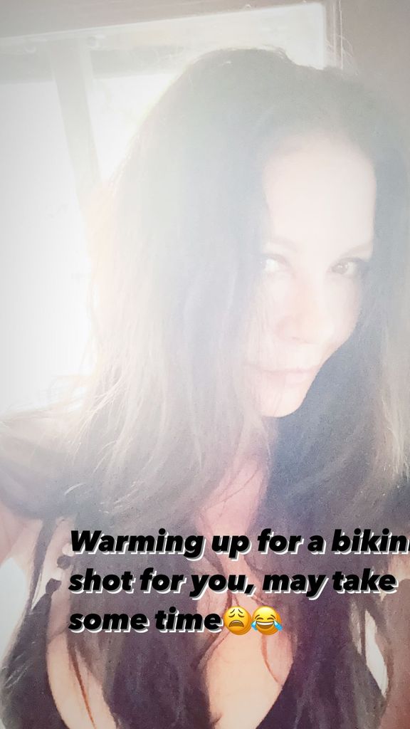 Catherine Zeta-Jones teases fans with a bikini photo on her Instagram Stories