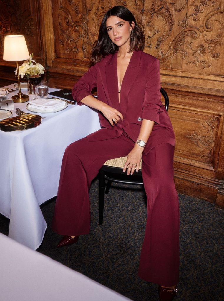 NEXT x Friends Like These x Lucy Mecklenburgh Burgundy Suit