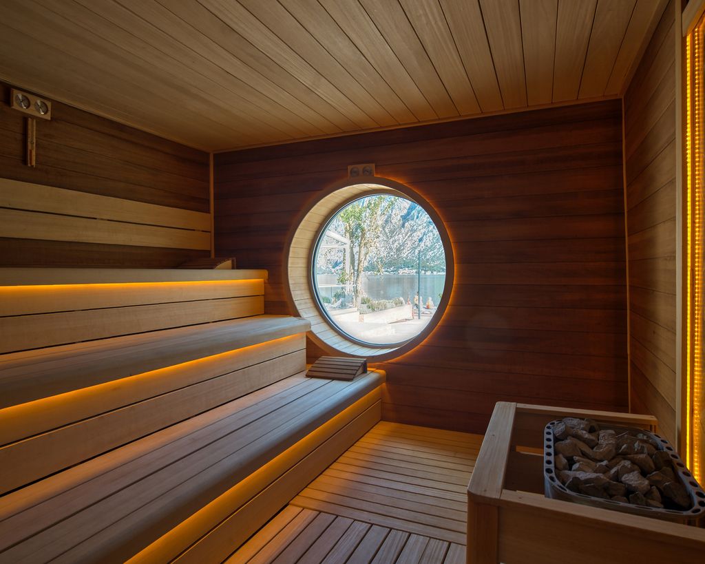 Hyatt Regency Koror Bay sauna room