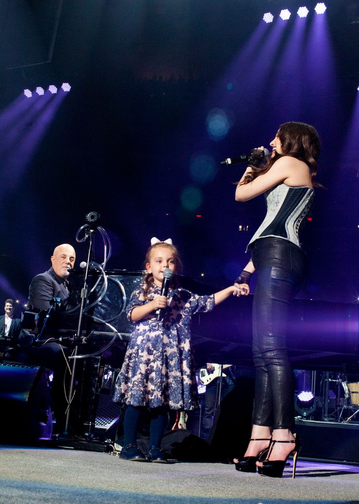 Billy Joel is joined by his daughters Della and Alexa Ray Joel to sing Happy Birthday on his 70th birthday in 2019 