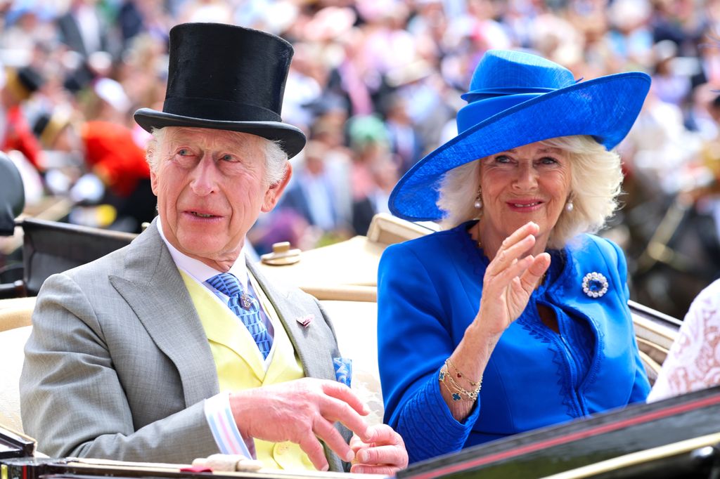 Queen Camilla joined by rarely-seen children Tom Parker Bowles and ...