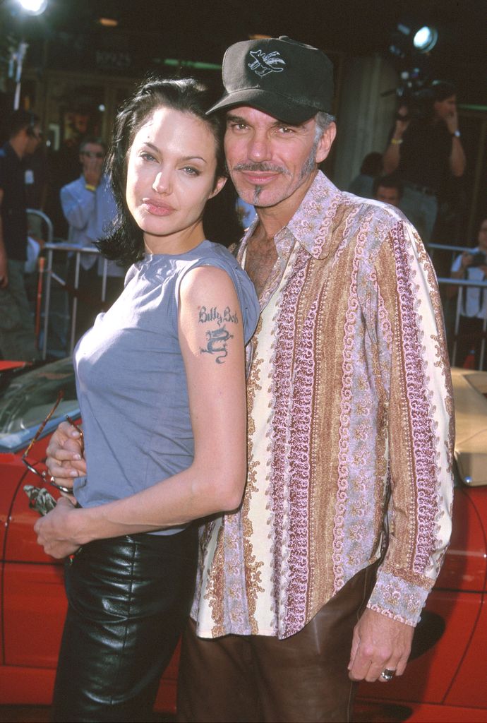 photo de Billy Bob Thornton et Angelina Jolie sur le tapis rouge 