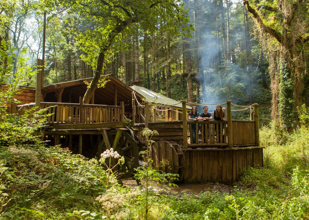 Camp Smokey is in an idyllic woodland spot