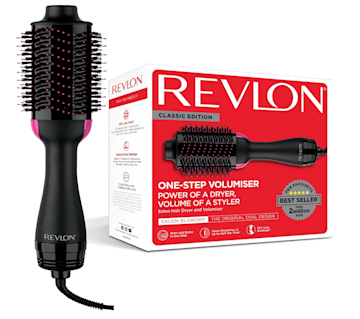 Hair dryer brush