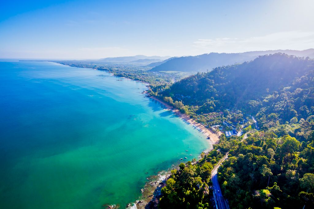 Skyview of Thailand Beach