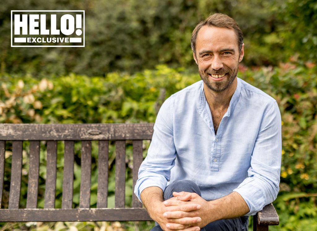 James Middleton poses for HELLO! shoot