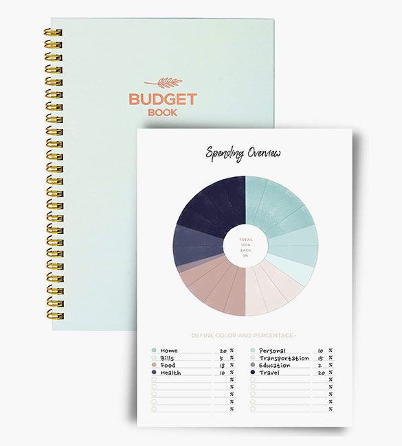 budget book aqua