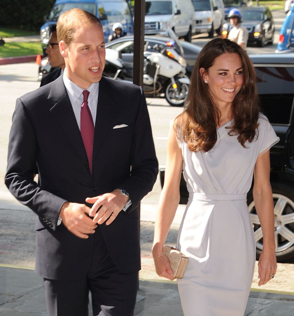 Prince William and Princes Kate in Los Angeles