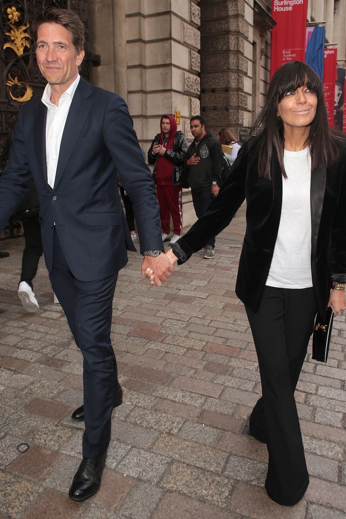 Kris Thykier and Claudia Winkleman attending Royal Academy of Arts Summer Exhibition 2023