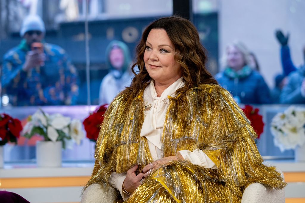 Melissa McCarthy on Wednesday, November 29, 2023 -- (Photo by: Nathan Congleton/NBC via Getty Images)