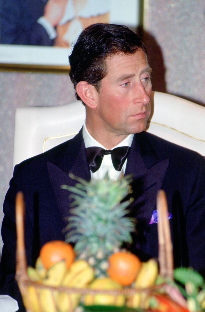 Prince Charles At A Presidential Banquet In Cameroon 