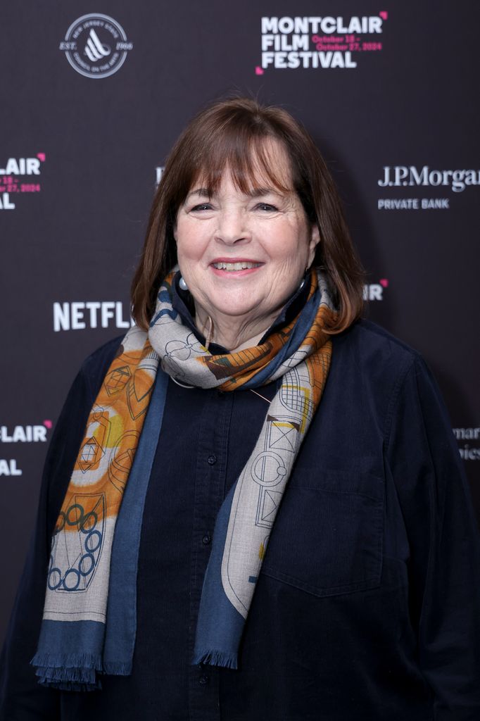 Ina Garten attends the 13th Annual Montclair Film Festival for an In Conversation at The Wellmont Theatre on October 20, 2024 in Montclair, New Jersey
