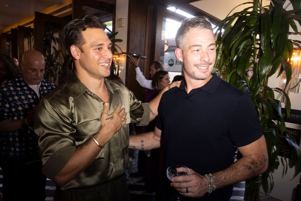 Ryan Guzman and Brian Hallisay at ABC's End of Summer Soiree 