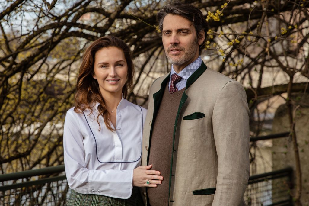 The Oxford student showed off her emerald engagement ring