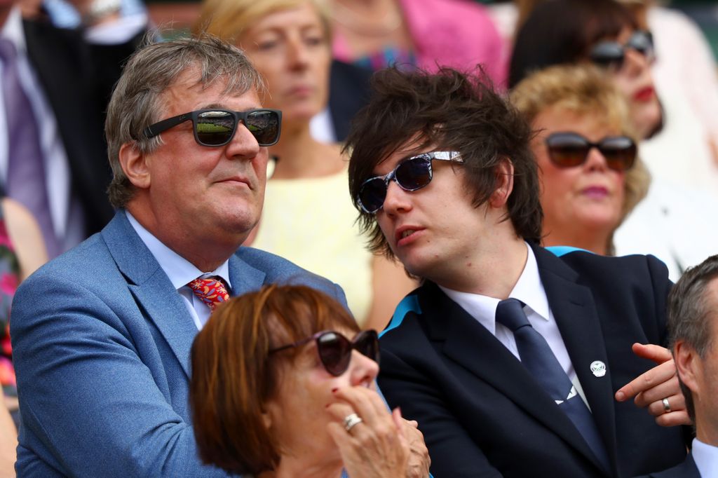 The pair in the royal box at Wimbledon in 2017 