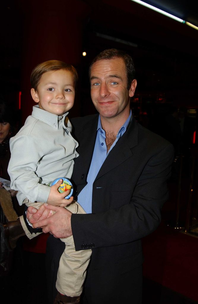 Robson Green with his son, Taylor
Brother Bear Premiere at The Warner Village Westend London on 30 Nov 2003