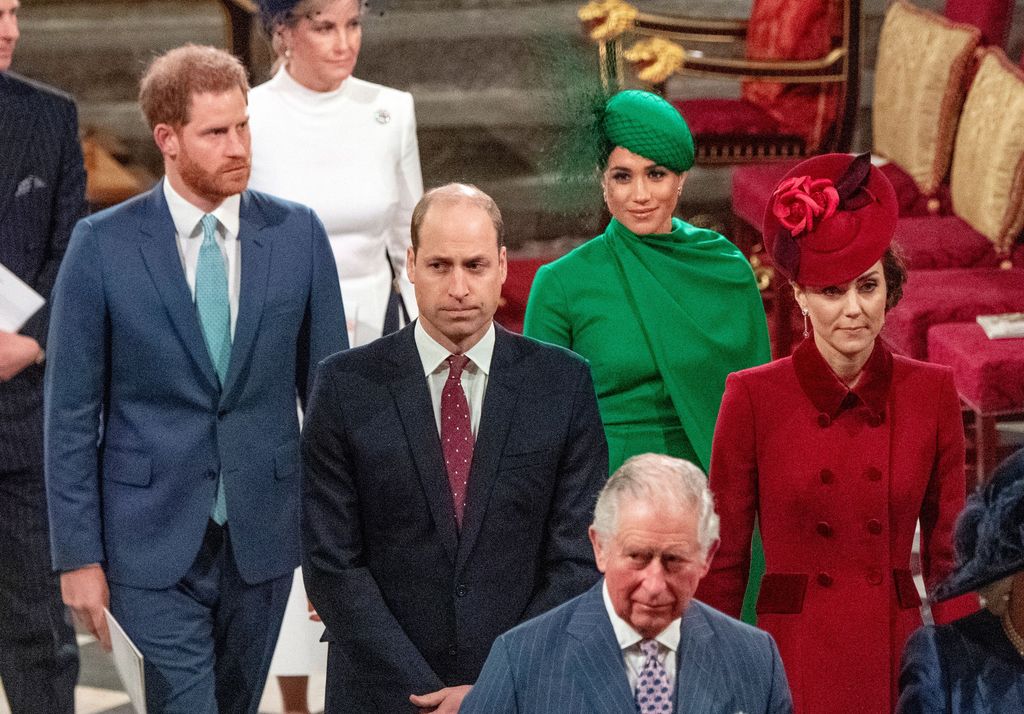 Royals at Commonwealth Day service 2020
