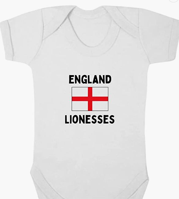 england lionesses babygrow