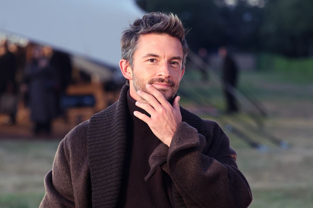 Jonathan Bailey attends the Burberry show during London Fashion Week September 2025 on September 22, 2025 in London, England
