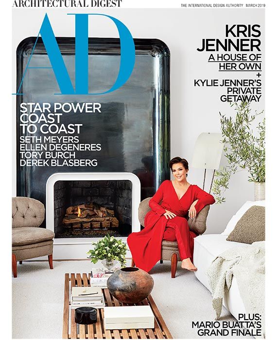 Kris Jenner house architectural digest
