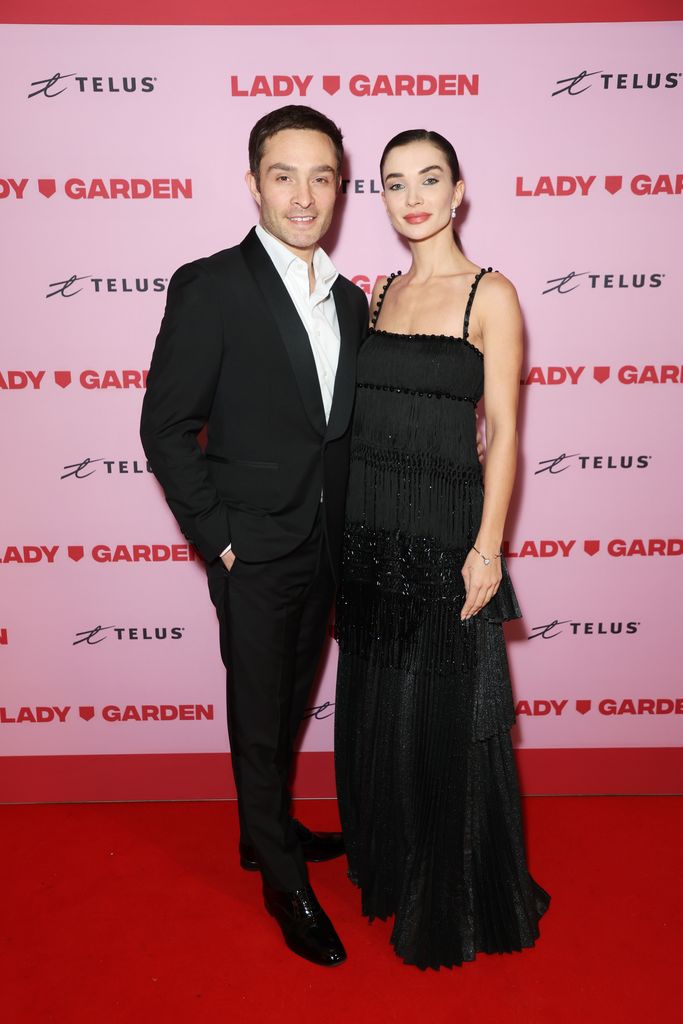 Ed Westwick and Amy Jackson attend The Lady Garden Gala 10th anniversary at The OWO on March 7, 2024 in London, England. (Photo by Hoda Davaine/Dave Benett/Getty Images)