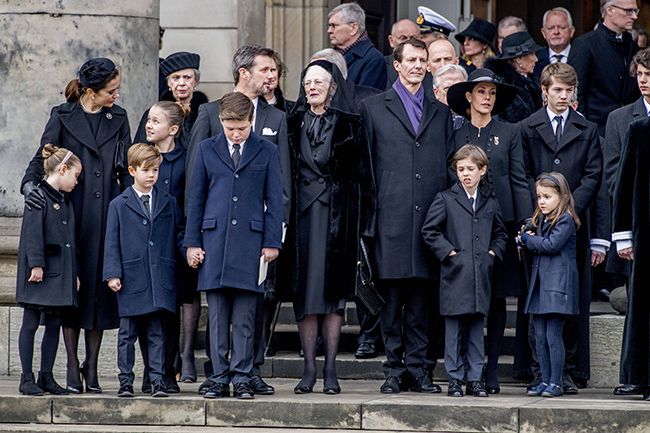 danish royals funeral of prince henrik