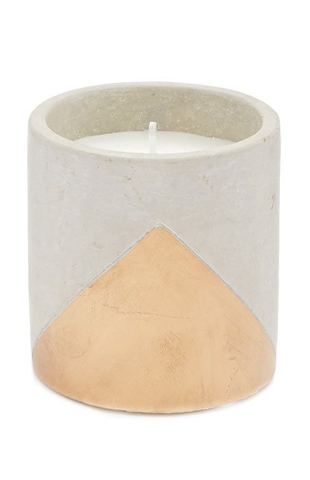 11 primark metallic candle