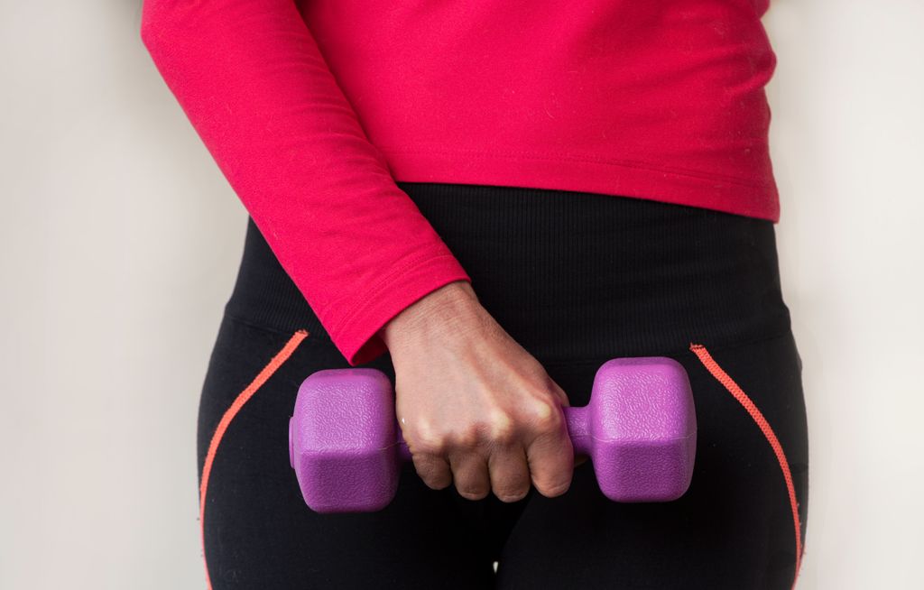 Resistance training using weights or your body weight helps to control menopausal joint pain