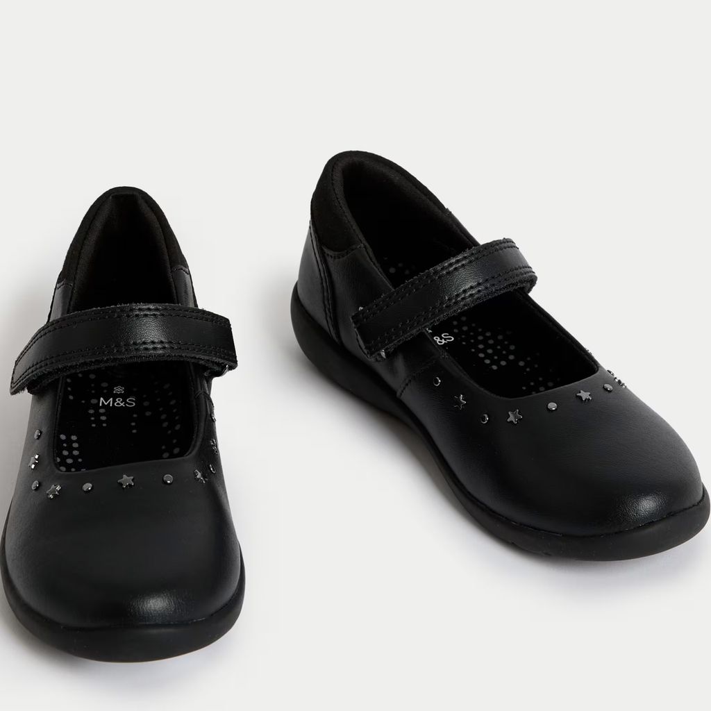 M&S Leather studded shoes