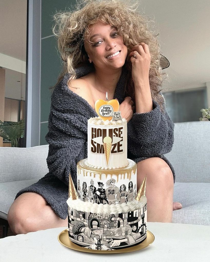 Tyra Banks celebrated her 50th