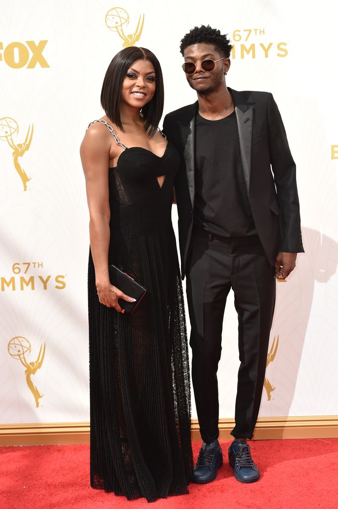 Marcell joins Taraji on many red carpets