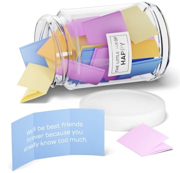 Happy Friendship quotes jar