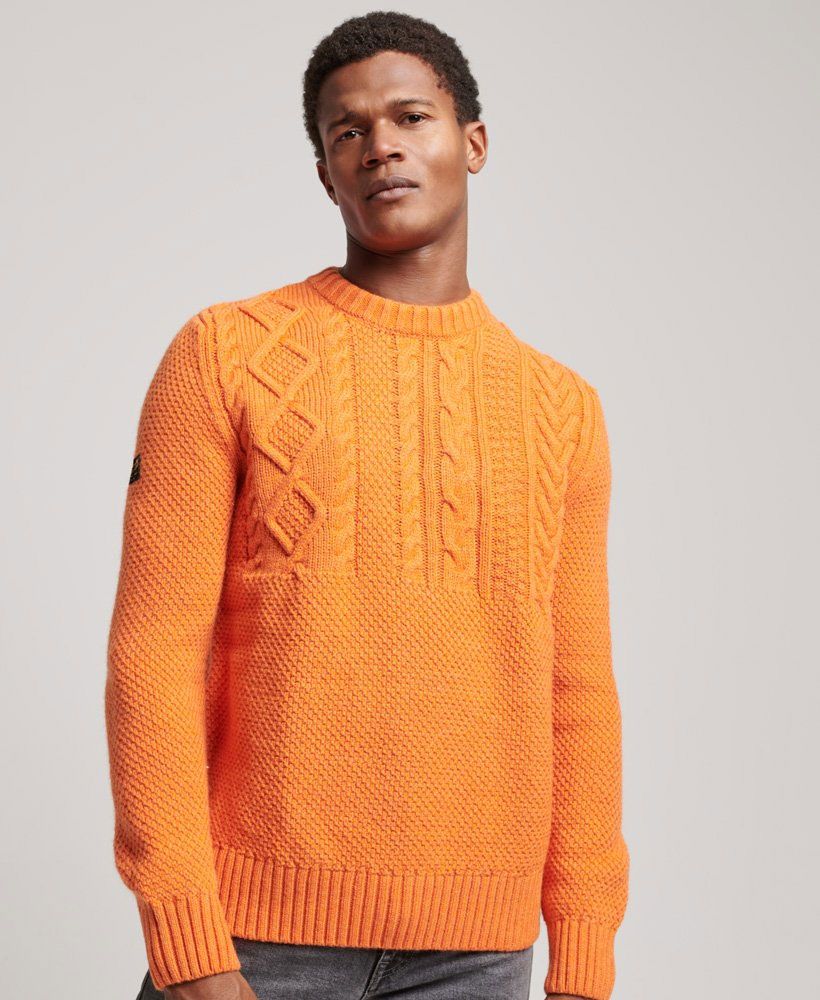 Superdry orange jumper