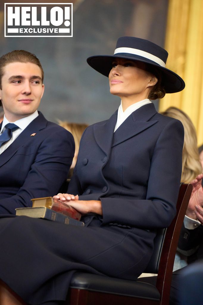 The first lady's son Barron is currently at New York University