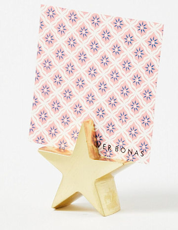 gold star photo holder