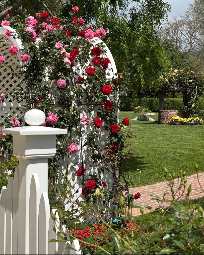 Barbra Streisand's garden