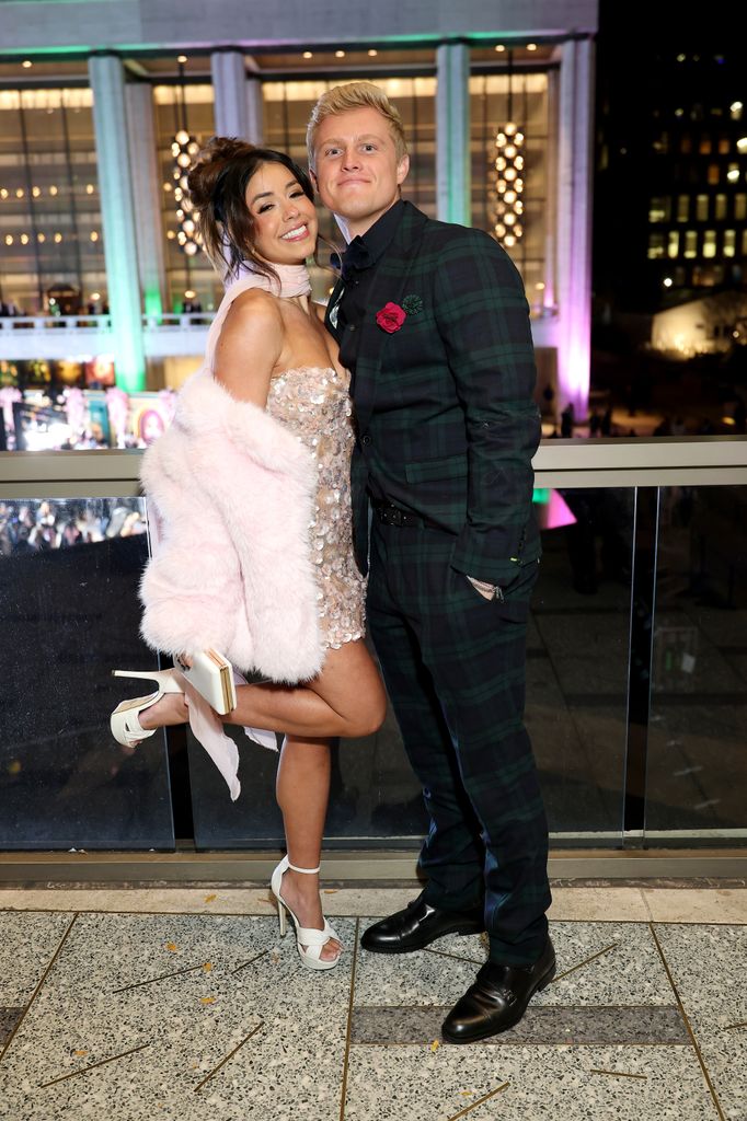 Jennifer Affleck and Zac Affleck attend the WICKED: FOR GOOD pre-premiere reception