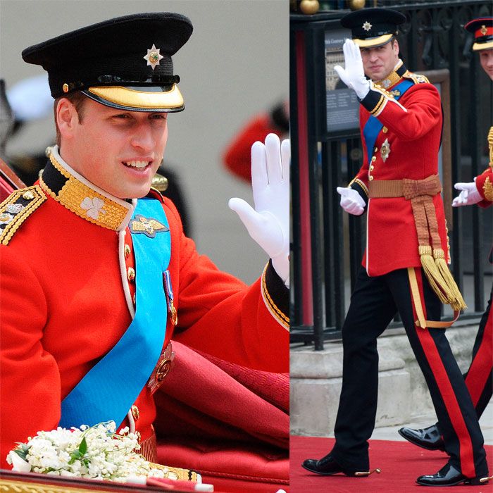 prince william royal wedding uniform