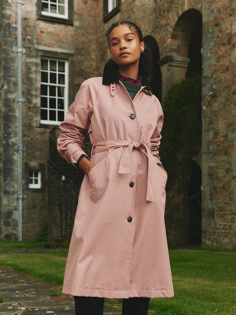 Joules Epwell Waterproof Belted Trench Coat