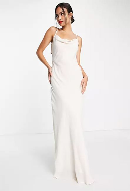 Pretty Lavish white maxi dress