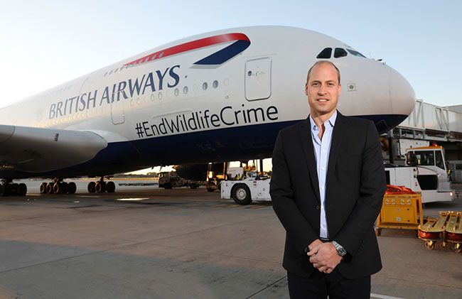 prince william leaves africa