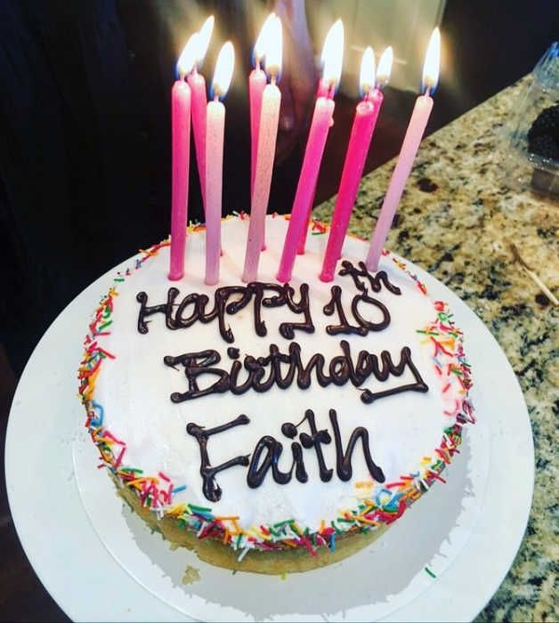 nicole kidman daughter faith birthday cake