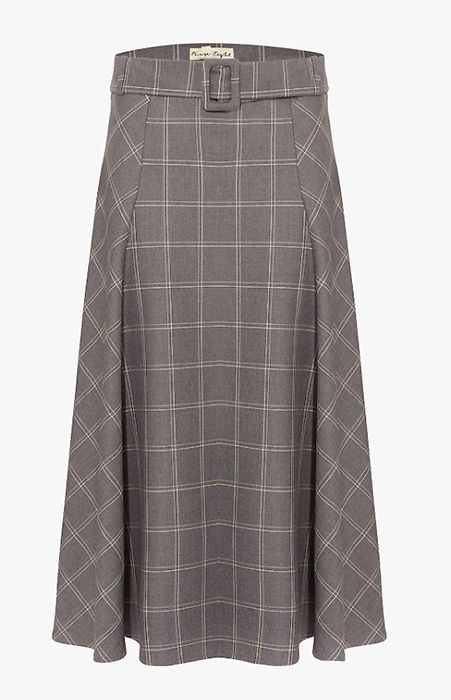 grey check skirt holly willoughby phase eight