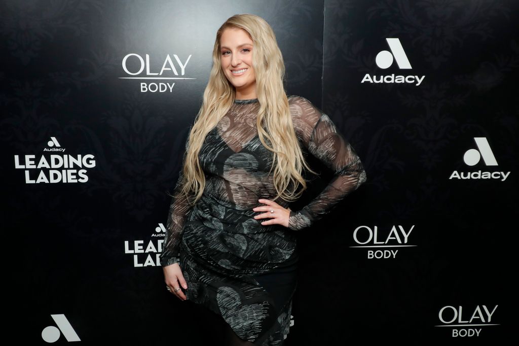 BROOKLYN, NEW YORK - MARCH 20: Meghan Trainor attends Audacy's Leading Ladies 2024 at Kings Theatre on March 20, 2024 in Brooklyn, New York. (Photo by Astrid Stawiarz/Getty Images forAudacy's Leading Ladies 2024)